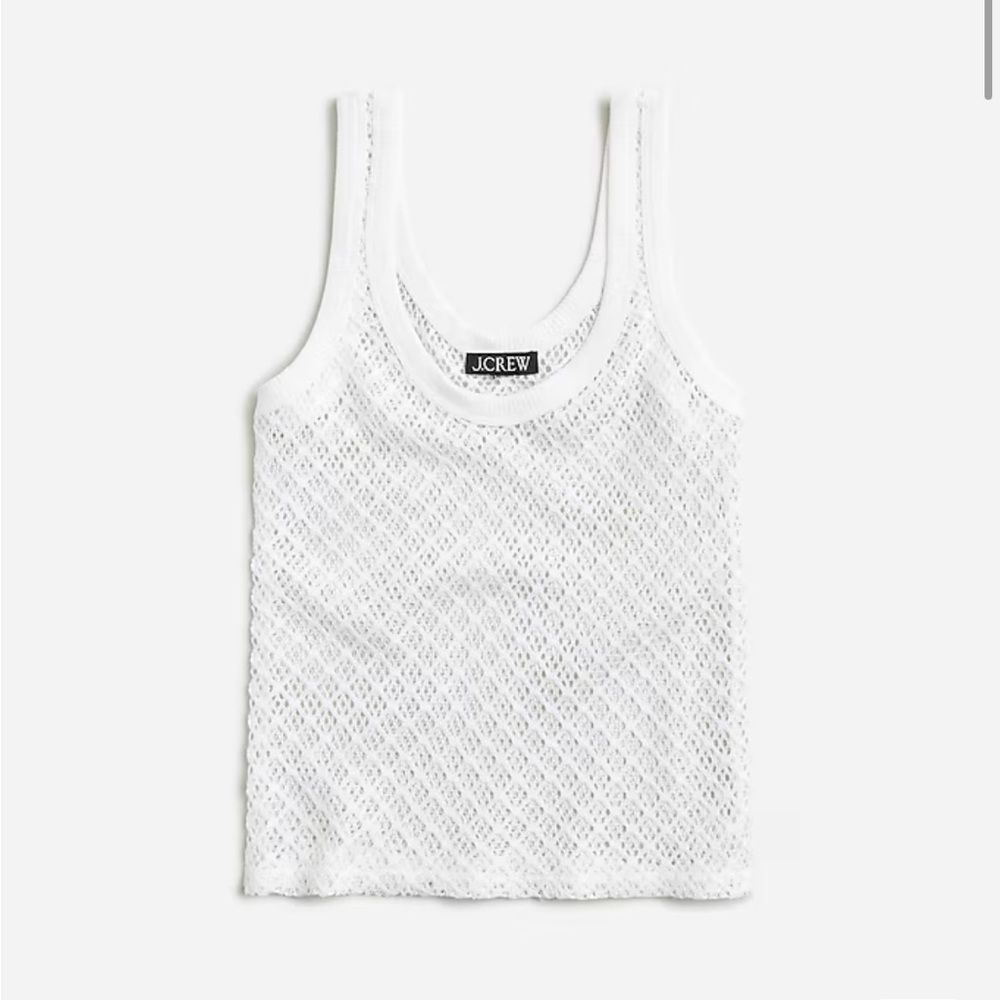 *NEW* J. Crew Crochet Tank Top